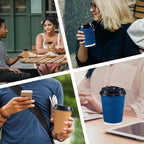200Pcs Count Coffee Cup Lids, 3.54Inch Disposable Plastic Lids for 10Oz, 12Oz, 16Oz, and 20Oz Paper Cups