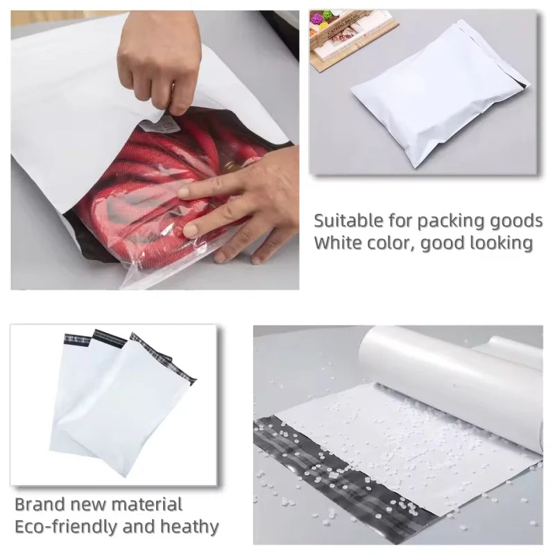 50Pcs Self Adhesive Sealed Express Packaging Bag Logistics Packaging Bag Express Mailing Packaging Bag Clothing Packaging Bag