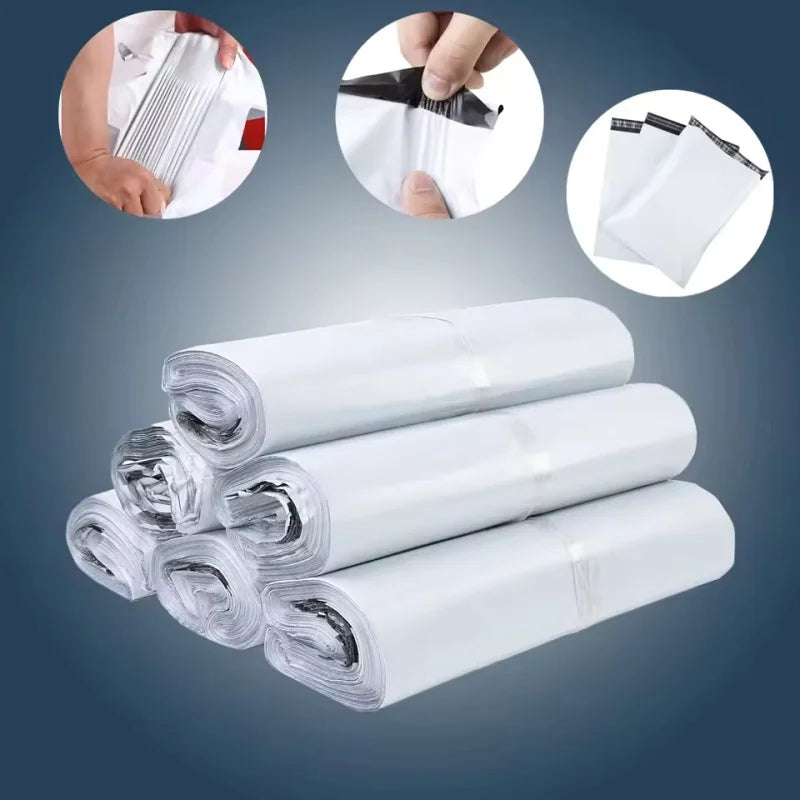 50Pcs Self Adhesive Sealed Express Packaging Bag Logistics Packaging Bag Express Mailing Packaging Bag Clothing Packaging Bag