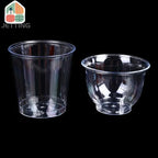 30-50Pcs Clear Plastic Disposable Cups Party Shot Cup Tumblers Wine Tea Coffee Cup Jelly Ice Cream Cups Birthday Ice Cream Cup