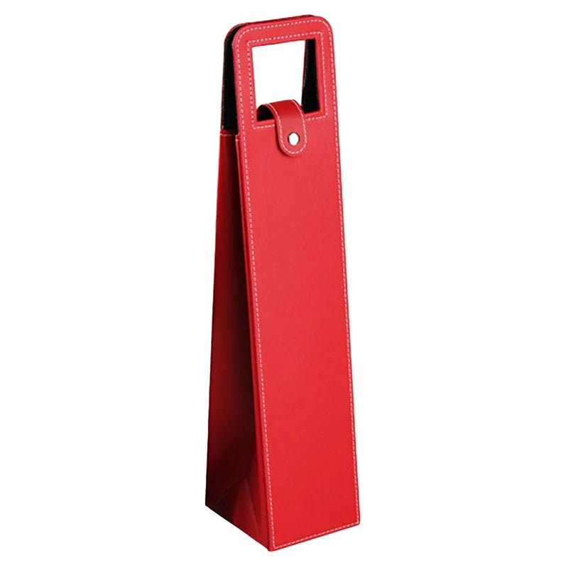 Red Wine Packaging Bags Gift Universal Packaging Leather Boxes Multiple Single Bottle Wine Glass Packaging Leather Bags