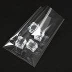 100/200 Pieces of Cellophane Packaging Processing Bag Transparent Flat with Color Tie Wire for Gift Packaging, Bakery, Candy