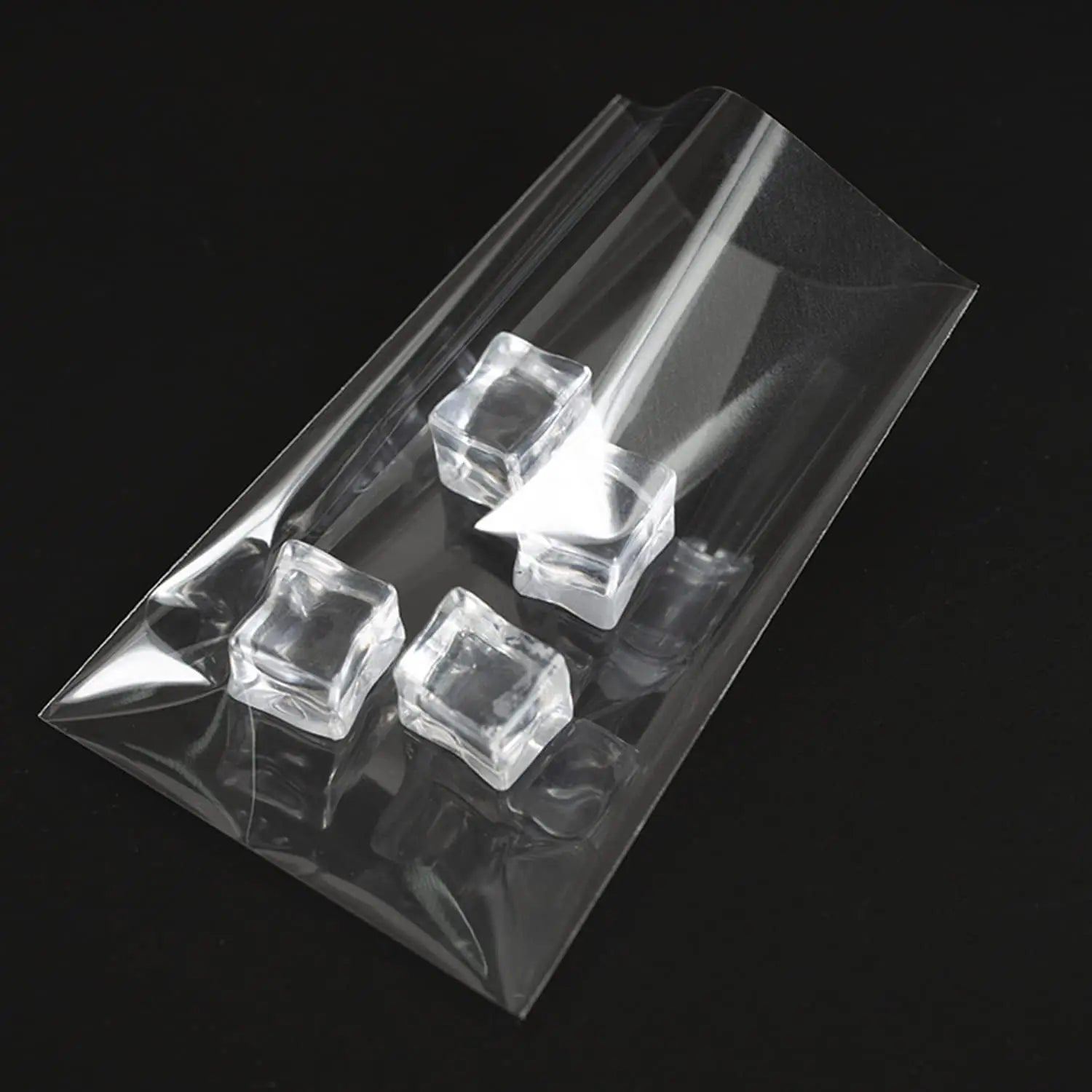 100/200 Pieces of Cellophane Packaging Processing Bag Transparent Flat with Color Tie Wire for Gift Packaging, Bakery, Candy