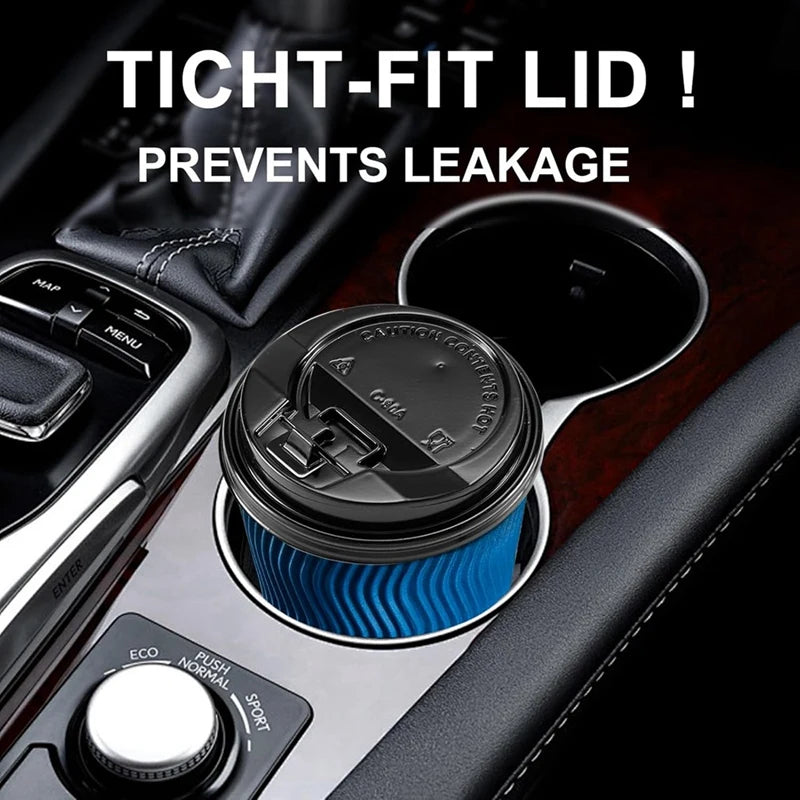 200Pcs Count Coffee Cup Lids, 3.54Inch Disposable Plastic Lids for 10Oz, 12Oz, 16Oz, and 20Oz Paper Cups
