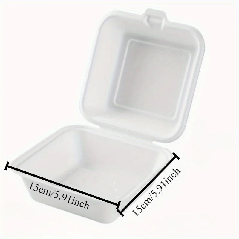 10Pcs Disposable Packaging Box Set - Cake Bouquet Bento Hamburger - Surprise Food Storage Containers for Parties and Events