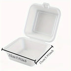 10Pcs Disposable Packaging Box Set - Cake Bouquet Bento Hamburger - Surprise Food Storage Containers for Parties and Events
