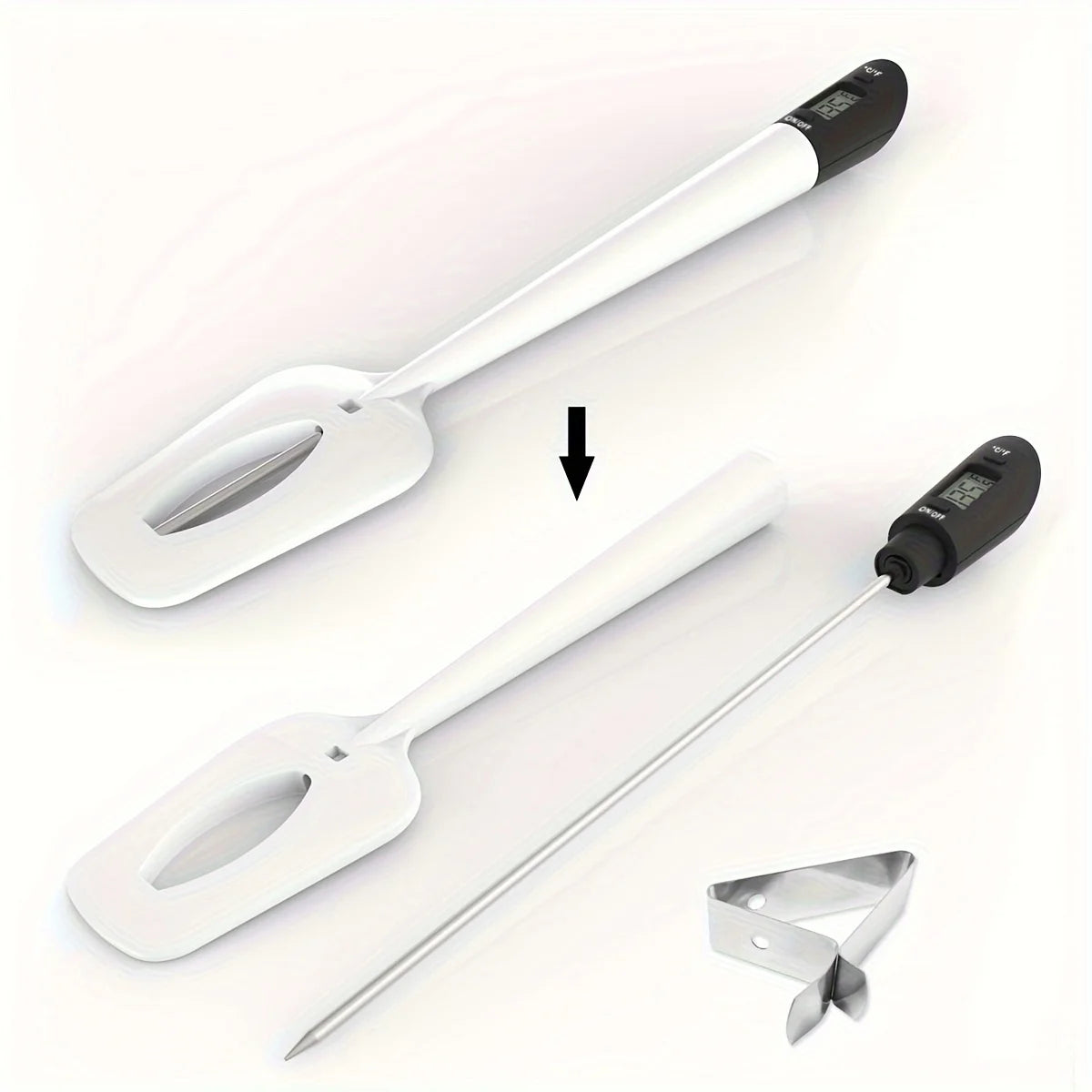Digital Candy Spatula with Thermometer Confectionery/Sugar/Candy Meat Cake Milk Tool