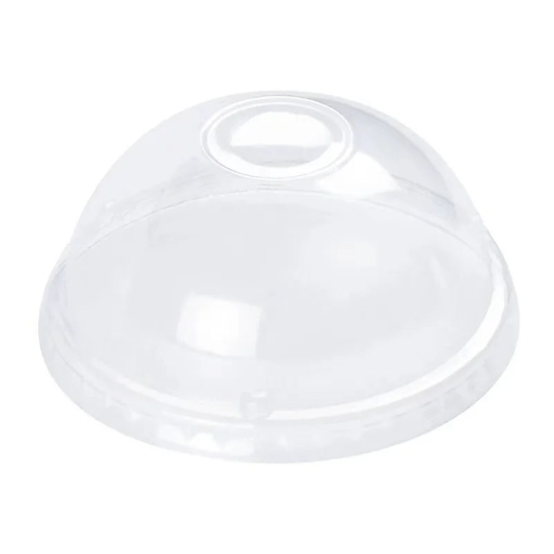 100Pcs/Pack 95Mm High Quality Plastic Cup Lid Disposable Milk Tea Cup Cover