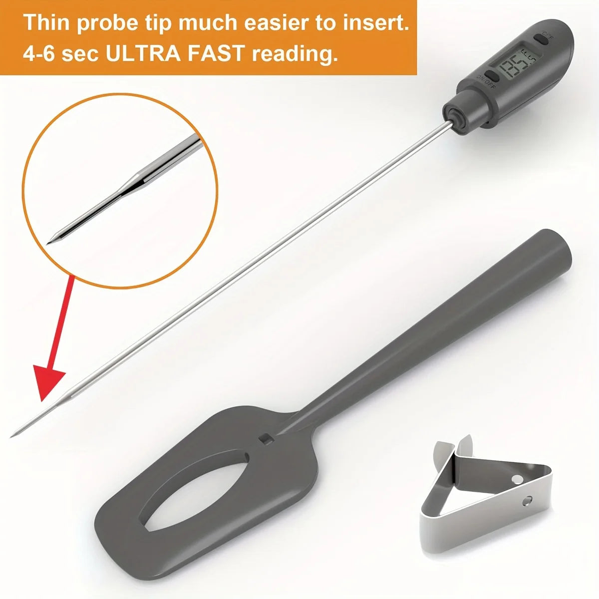 Digital Candy Spatula with Thermometer Confectionery/Sugar/Candy Meat Cake Milk Tool