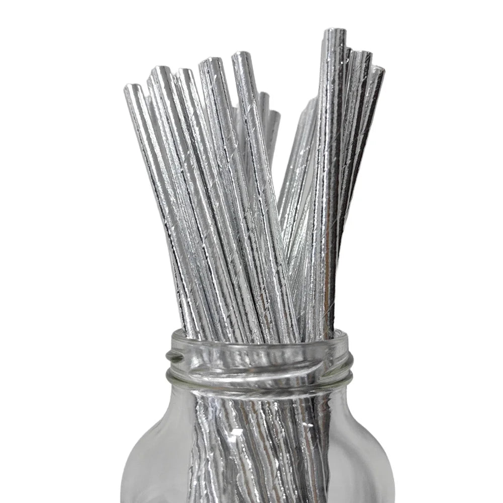 50Pcs Christmas Paper Straws Christmas Tree Elk Snowflakes Striped Straws Disposable Biodegradable Drinking Straws Xmas Supplies