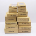 10Pcs New Fashion Multi Size Packaging Box Gift Packaging Festival Wedding Jewelry Packaging Storage Candy Box