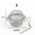1 Pc Sphere Locking Spice Tea Ball Strainer Mesh Infuser Tea Filter Strainers Stainless Steel Tea Accessories Kichen Accessories