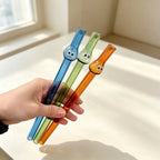 1Ps Reusable High Borosilicate Glass Straw Wide 12Mm Pearl Milkshake Bubble Tea Straw with 1Pc Brush Bar Accessories