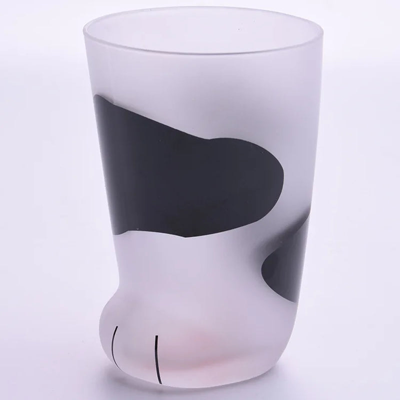 300Ml Cat Feet Paw Shot Glass Novelty Cat Claw Glass Cups Funny Coffee Mugs Household Cups Cat Paw for Milk