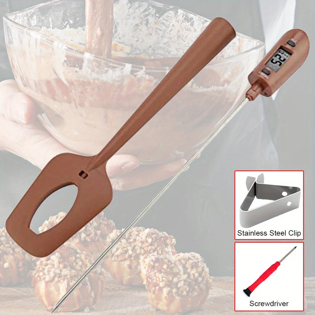 Digital Candy Spatula with Thermometer Confectionery/Sugar/Candy Meat Cake Milk Tool