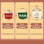 Customized Ice Cream Cups, Paper Bowls, Paper Cups, Printed Logos