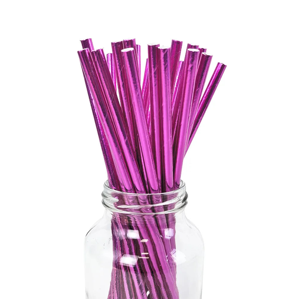 50Pcs Christmas Paper Straws Christmas Tree Elk Snowflakes Striped Straws Disposable Biodegradable Drinking Straws Xmas Supplies