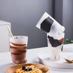 300Ml Cat Feet Paw Shot Glass Novelty Cat Claw Glass Cups Funny Coffee Mugs Household Cups Cat Paw for Milk